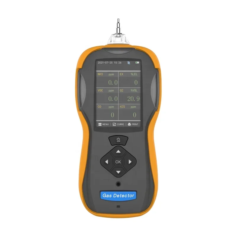 HC,CO,CO2,O2,NOx gas analyzer/detector  air quality  detector Temperature Humidity Take