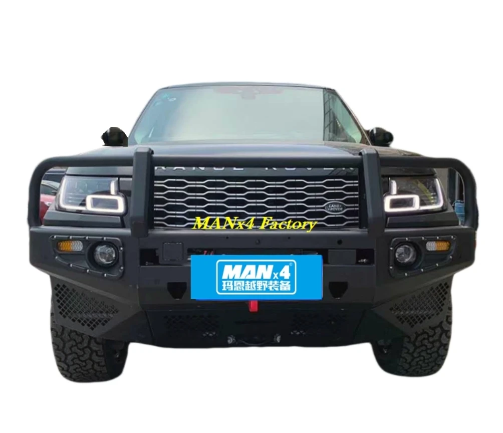 

Manx4 Classic Bull Bar Steel Front Bumper for Range Rover Fourth Gen L405