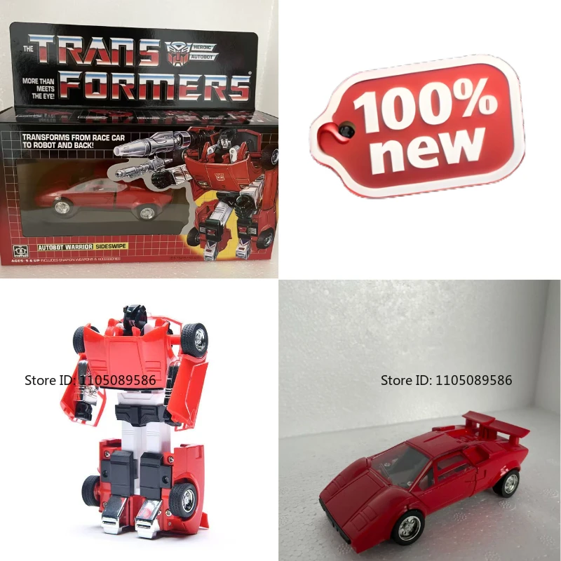 

Совершенно новый в наличии Трансформер серии G1 Sideswipe Популярные игрушки Мобильные готовые продукты Украшения Украшения Студийная фигурка