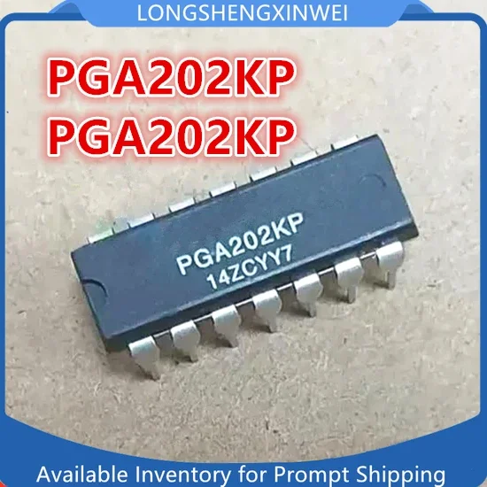 1PCS PGA202KP PGA203KP DIP14 Digital Control Programmable Gain Instrumentation Amplifier Original