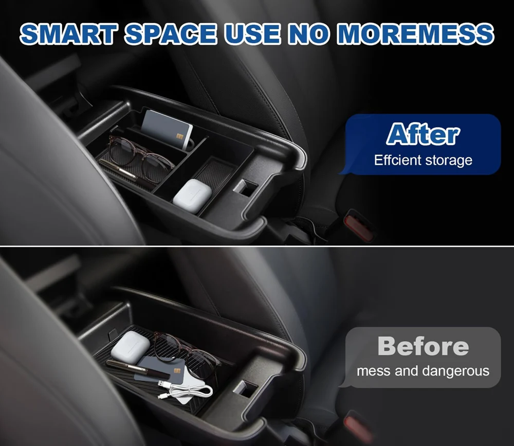 منظم وحدة التحكم المركزية لشركة Hyundai Ioniq 5 2025 2026 صندوق تخزين وحدة التحكم المركزية ملحقات صينية وحدة التحكم السفلية العلوية #6