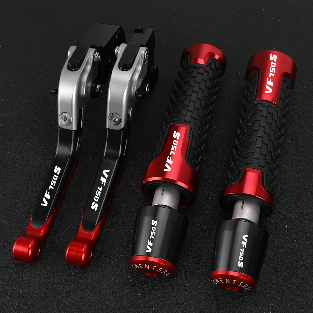 

For HONDA VF750S VF 750 S 1982 1983 1984 1985 1986 Motorcycle Handlebar Hand Grips Handle Bar End Cover Brake Clutch Levers