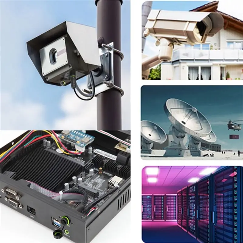 A92Z RJ45 Male To Female Cat6 Ethernet LAN Cable Connector, Waterproof Panel Mount, CAT6 Shielded Network Extender
