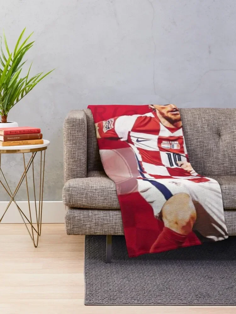 Luka Modric Posters Wallpaper Throw Blanket decorative Single Blankets