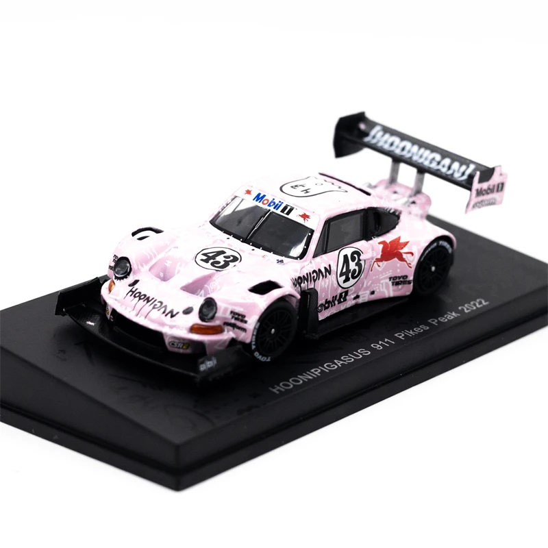 (Pre-Order) 1:64 HOONIPIGASUS No.43 2022 pink Diecast Model Car