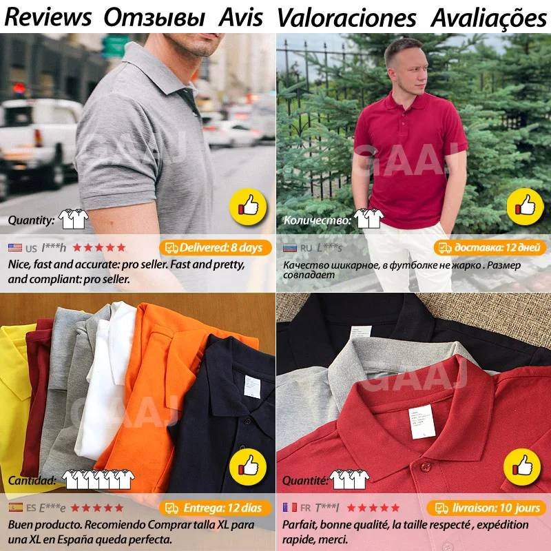 Luxury Cotton Golf Polo 5