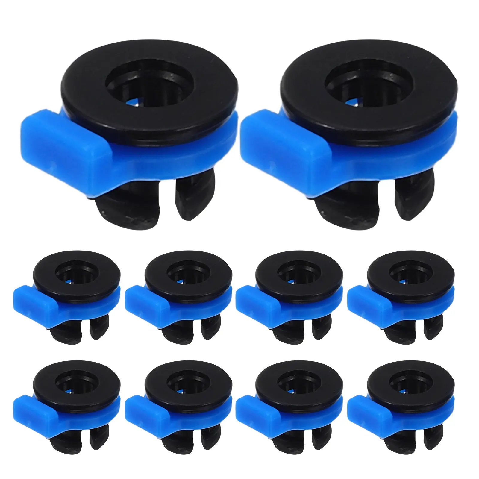 

20Pcs 3D Printer Bowden Clamps Tube Holder for 4Mm Pneumatic Quick Connector Firm Grip Easy Cleaning Versatile Compatibility