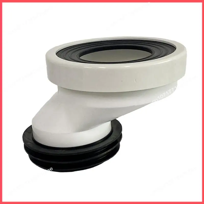 B52C Offset Toilet Flange Connector Toilet Flange Shifter For Plumbing Drainage Systems, Shift 5Cm