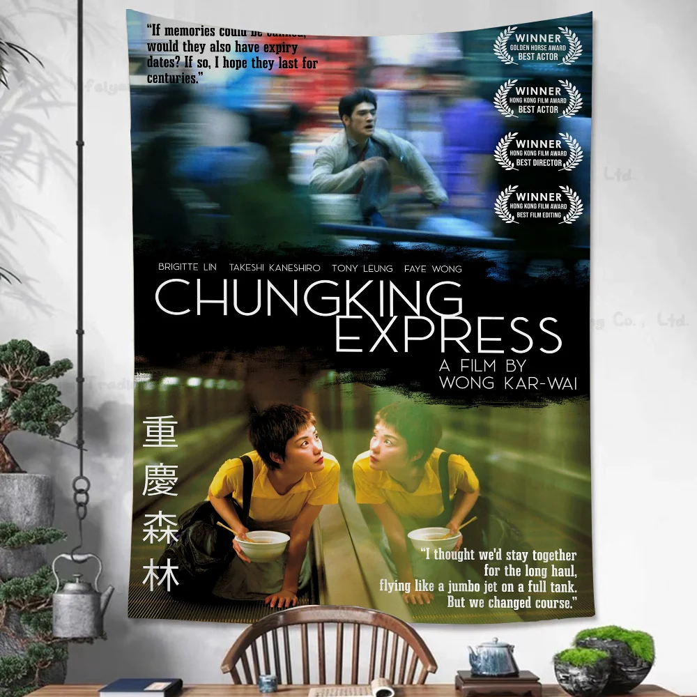 Movie Chungking Express Cartoon Tapestry Bohemian Wall Tapestries Mandala Wall Hanging Sheets