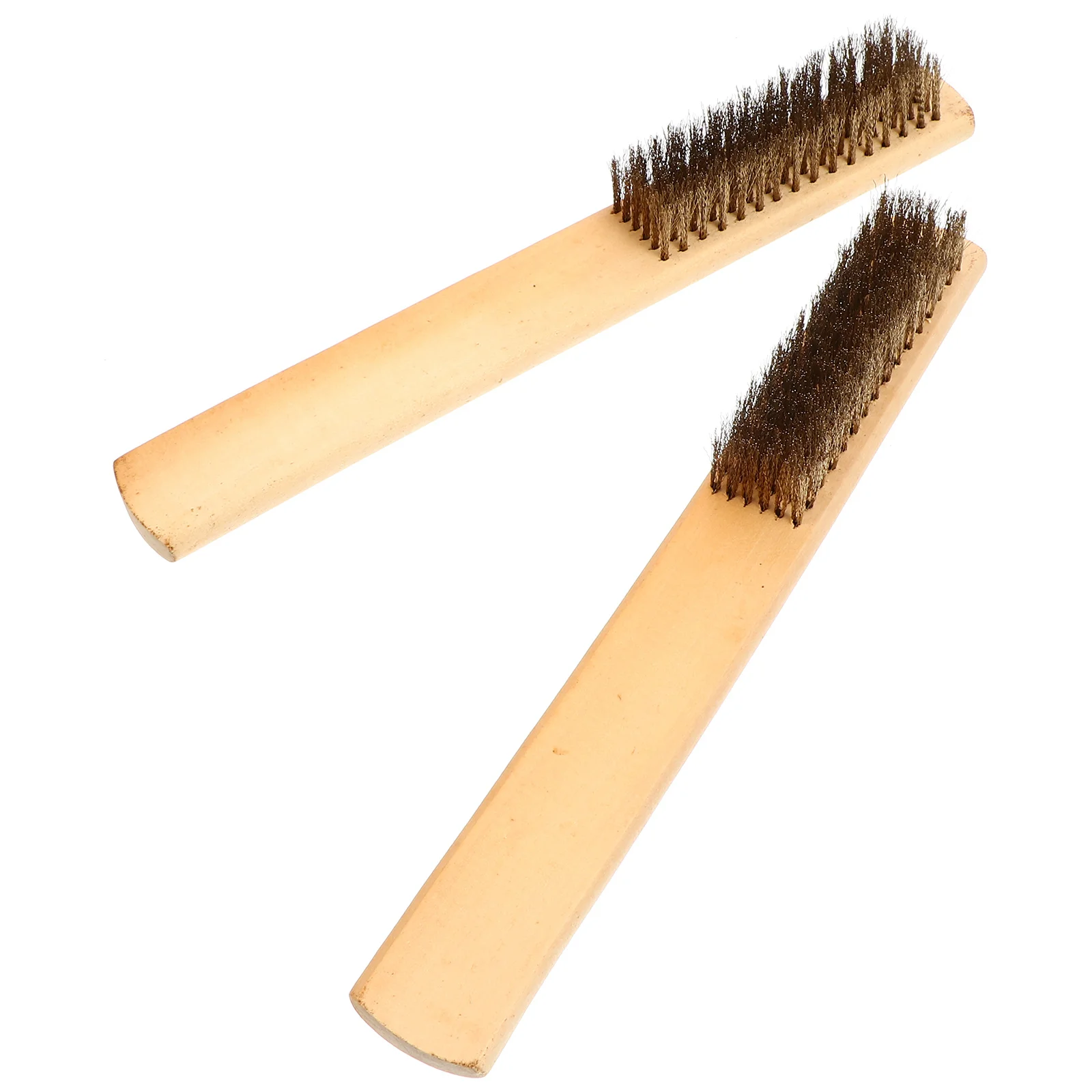 

2Pcs Premium File Brush Multifunction Household Hand Tool for Fine Teeth Cleaning Wooden Handle File Brush Hand Tool