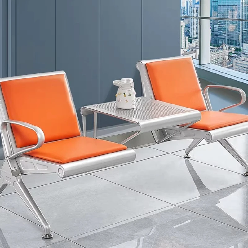 

Airport Area-stainless Waiting Chairs Steel Public Waiting Chairs Rest Area Commercial Furniture Sedie Per Aspettare ZY40ZY