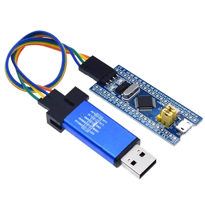 Programador de descarga para arduino, simulador Stlink st-link V2 Mini STM8 STM32, programación con cubierta A41, 1 piezas