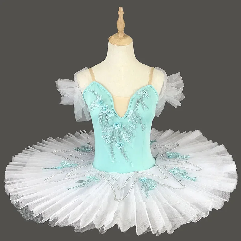 

Professional children's ballet performance dress Tutu skirt shapeng gauze skirt girl's swan lake ballet performance Dress NEW