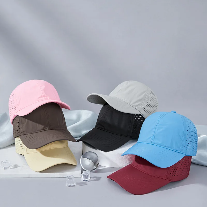 Spring And Summer Peaked Mesh Cap Sports Quick drying Hat Men Travel Sun-proof Essential Sun-proof Breathable Mesh Baseball Cap 4