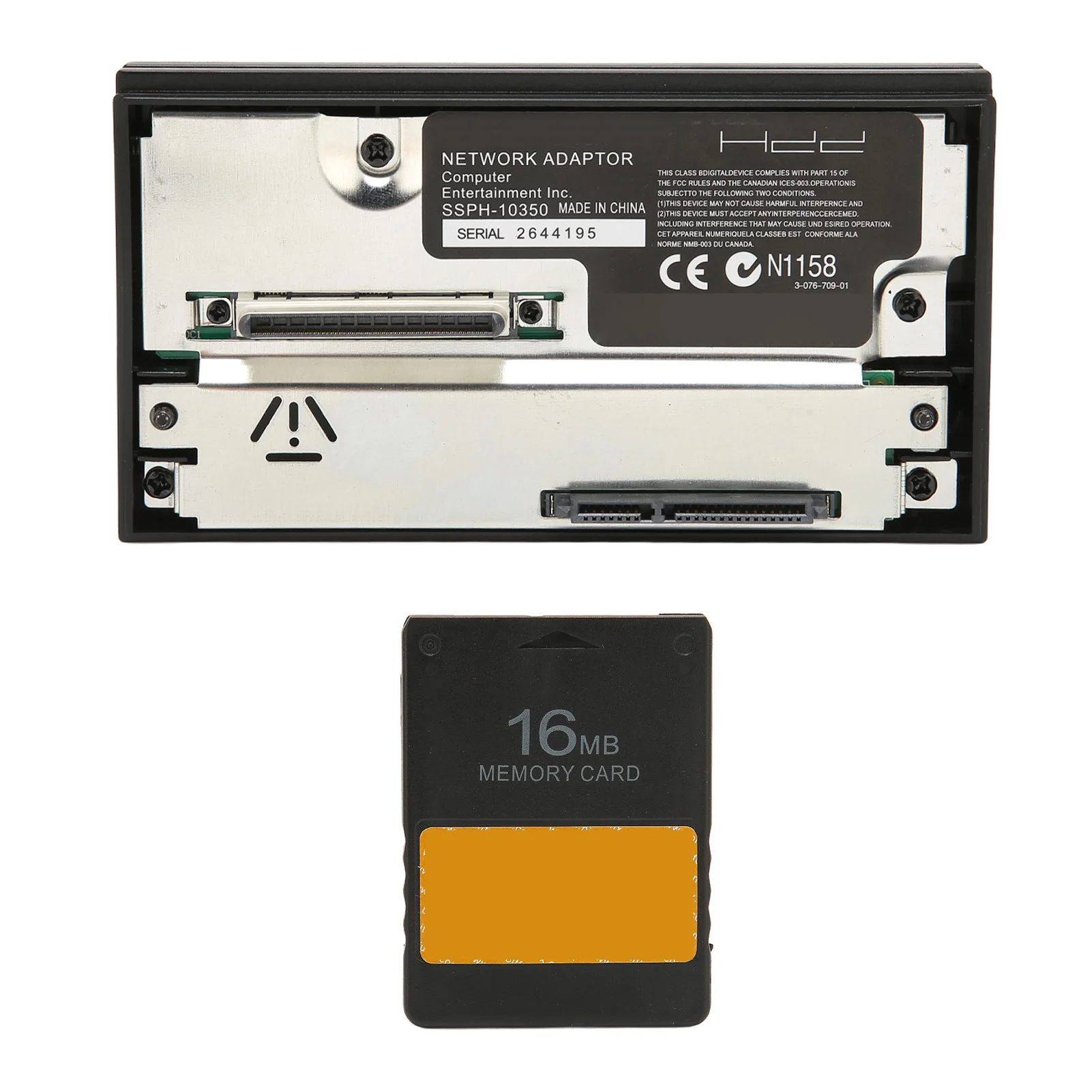 SATA HDD Adapter: Up to 2TB Support for PS2 Console - Durable SATA Interface Enables Disc-Free Gaming with FMCB Memory Card for