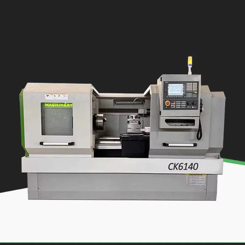 Dalam 1 Mini CK6140 6 Mesin Bubut Spindel