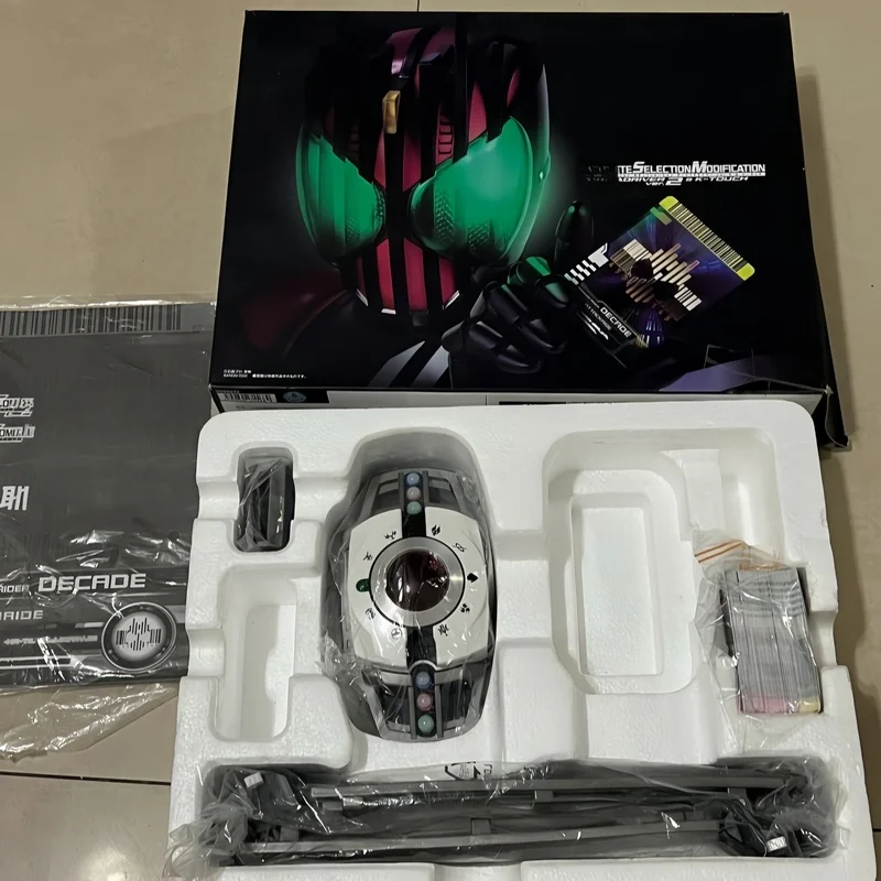 

Kamen Rider Decade Csm 7.0 Deluxe Belt Set With K-Touch Card Box Sword Full Cards Charm Collection Gift Series Ornaments