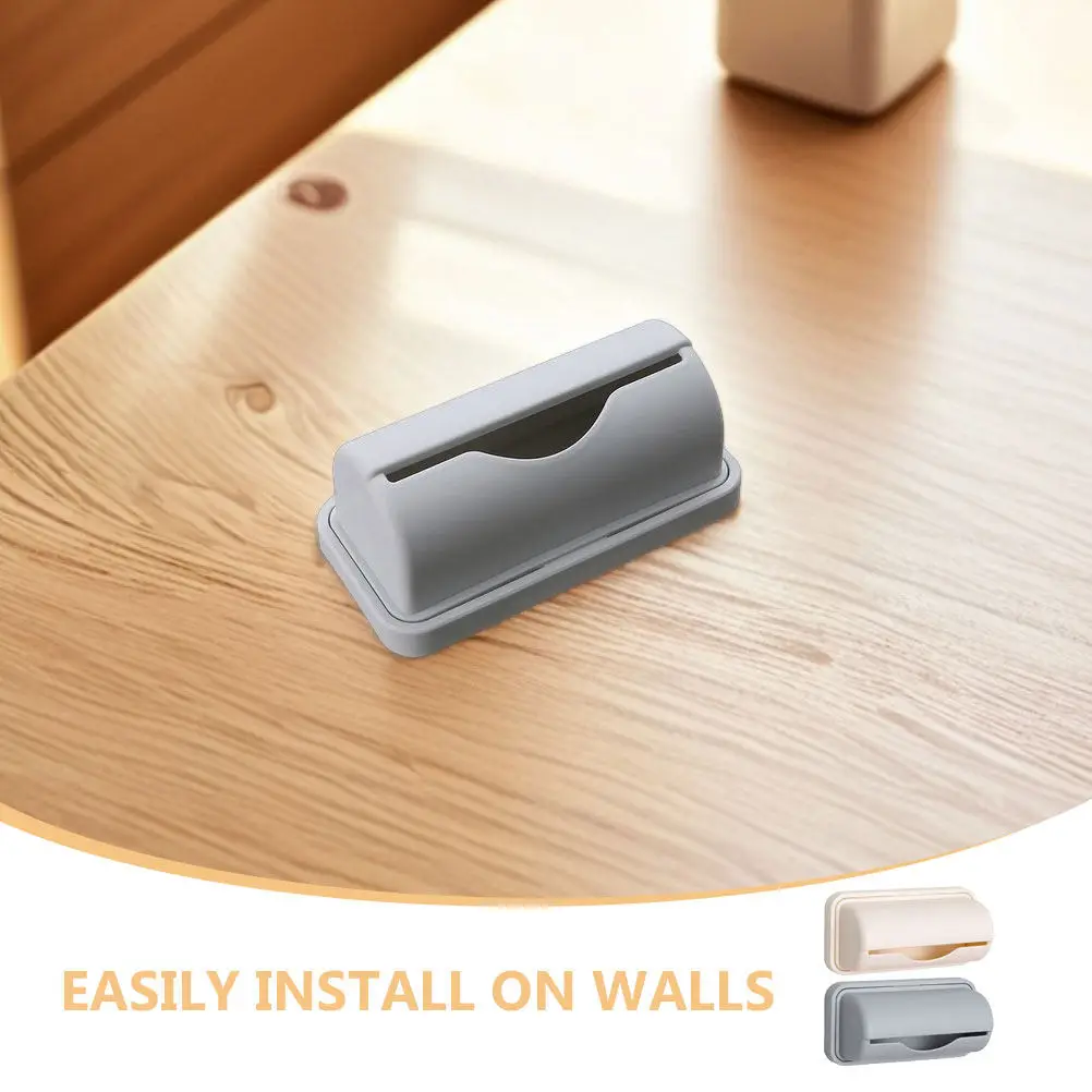Wall-Mounted Trash Bag Dispenser for Kitchen – Holds Plastic Grocery Bags, Tissues & Cleaning Cloths, 2pcs view 5