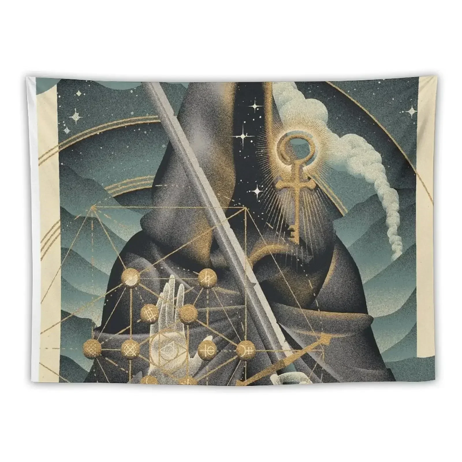 

Grétá Musicc Ván Fléét Rock Band Poster Dreams In Gold Tour Wall Art Tapestry Mushroom Tapestry