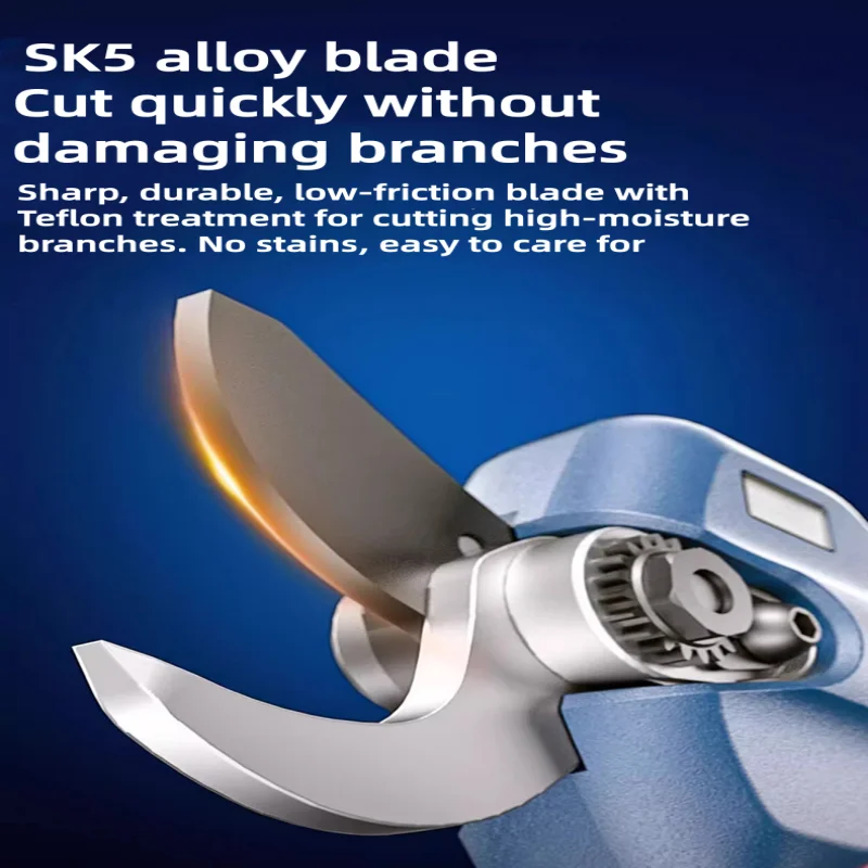 

16V Cordless Electric Garden Scissors with 2.5Ah Battery for Fruit Tree Pruning