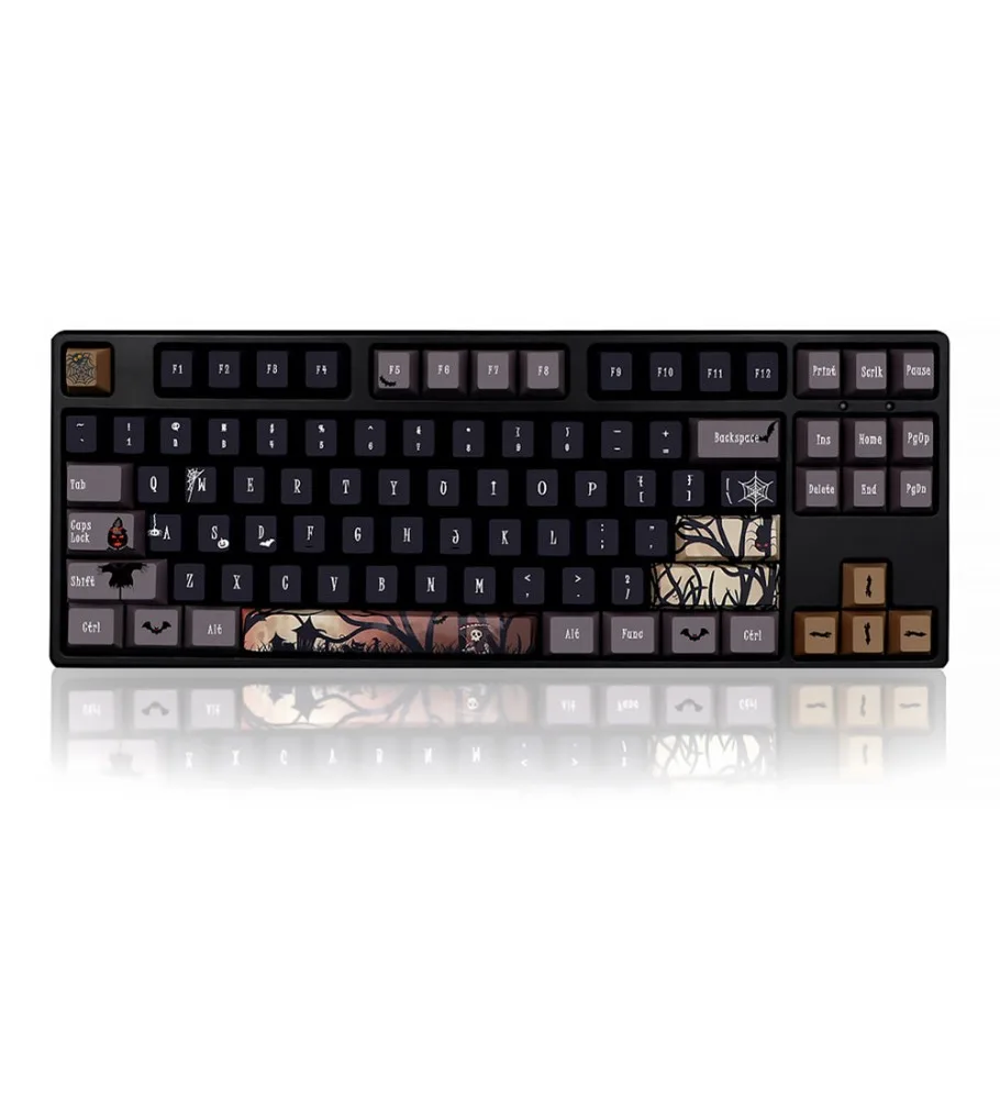 Original personalized keycap five-sided sublimation 136 keys for 61/68/96/104/108 mechanical keyboard