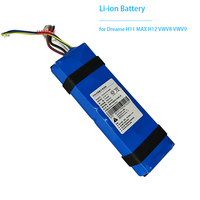 New Li-ion Battery for Dreame H11 MAX H12 VWV8 VWV9 Handheld Wireless Wet Dry Smart Vacuum Cleaner Accessories 4000mAh Battery