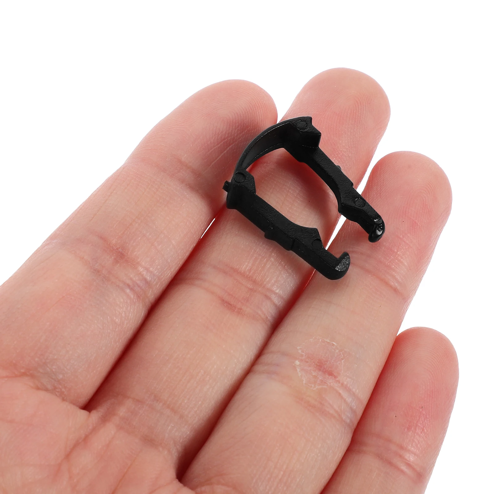 

100pcs Line Clamp Plastic Fuel Filter Tube U Shape Tube For Hose Fuel Filter Tubing Clamp Durable Reusable