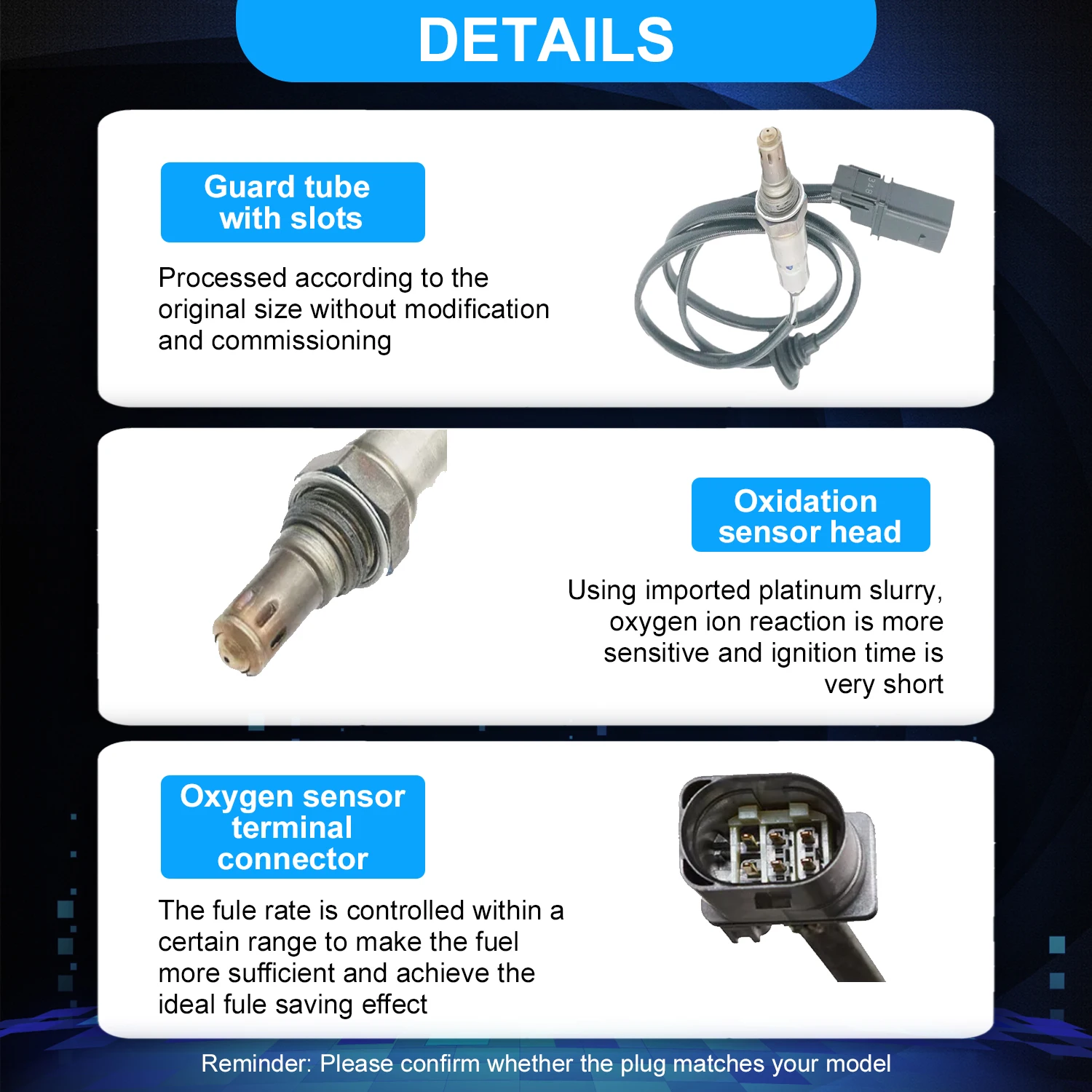 234-5051 New Oxygen Lambda Sensor For Mitsubishi Outlander Lancer Outlander Sport 2003 2004 2005 2006