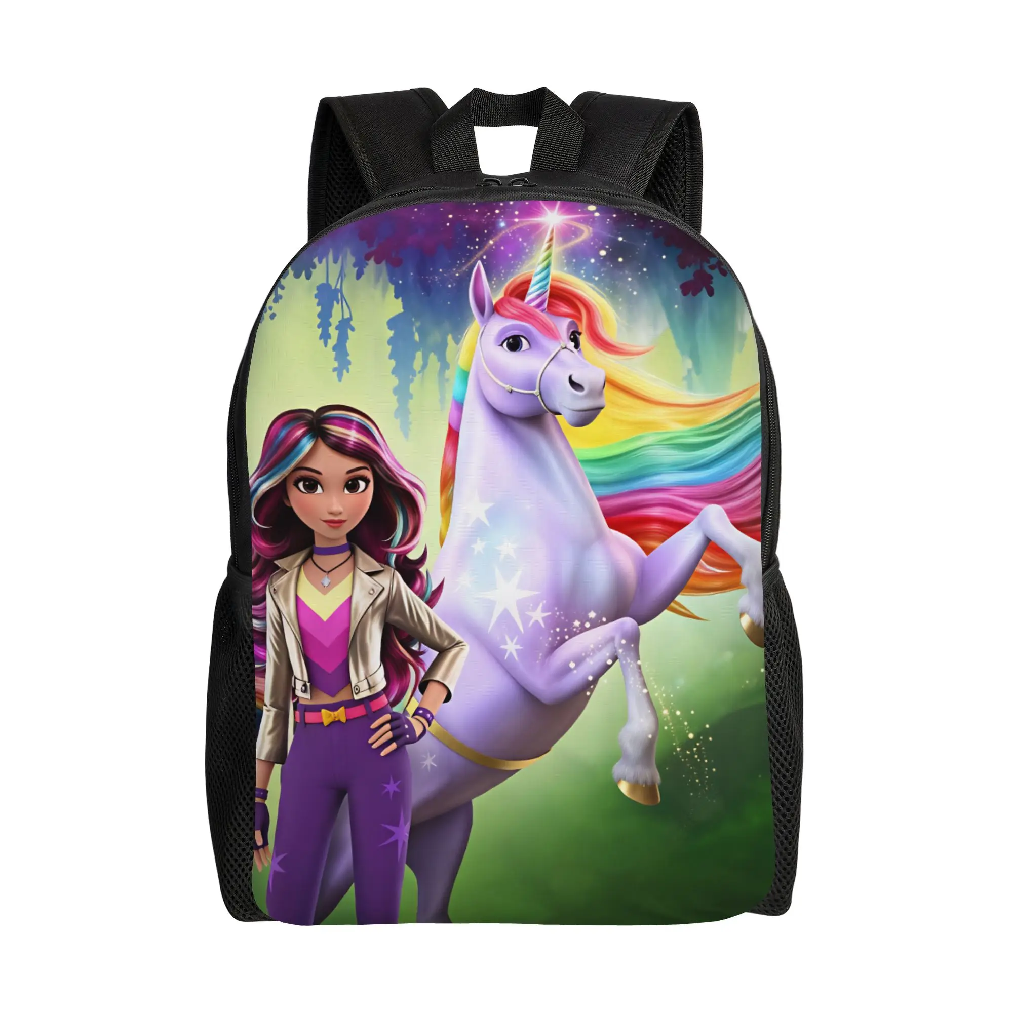 Cute Unicorn  Backpack Boy Girl  Big Backpacks Polyester Cute High School Bags University Designer Rucksack