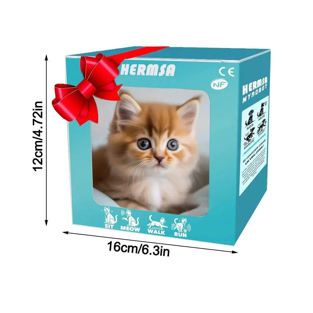 Moda peluche robot cucciolo abbaiare camminare simulato cucciolo coda scodinzolante bambola di pezza morbida peluche cane robot giocattolo per bambini