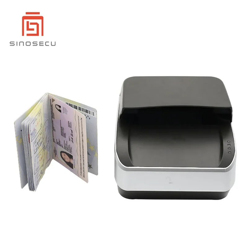 Sinosecu Multi-Functional USB ID Card and Passport Scanner OCR Visa Driver License Reader Stock Product