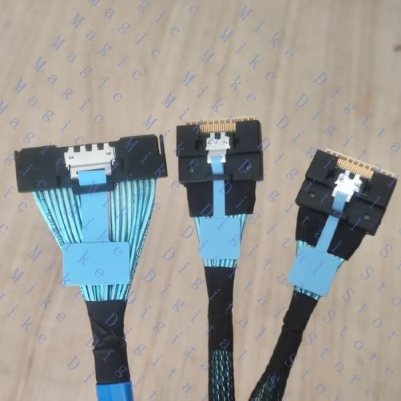 

H ДЛЯ MCIO 16X 124P на 1 точка 2 SlimSAS SFF-8654 74P кабель для передачи данных 25CFZ-350820 40 см