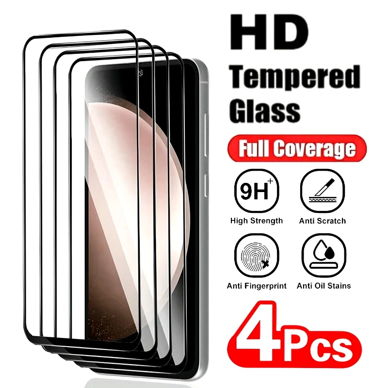4Pcs Hd Clear Full … - image