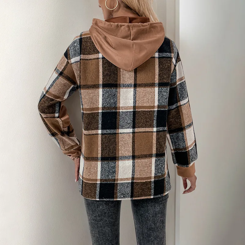 Hoodies Women Sweatshirts Full Sleeve Y2k Streetwear Two Fakes Elegant Splice Regular Loose Causal Work Autumn Winter 2025