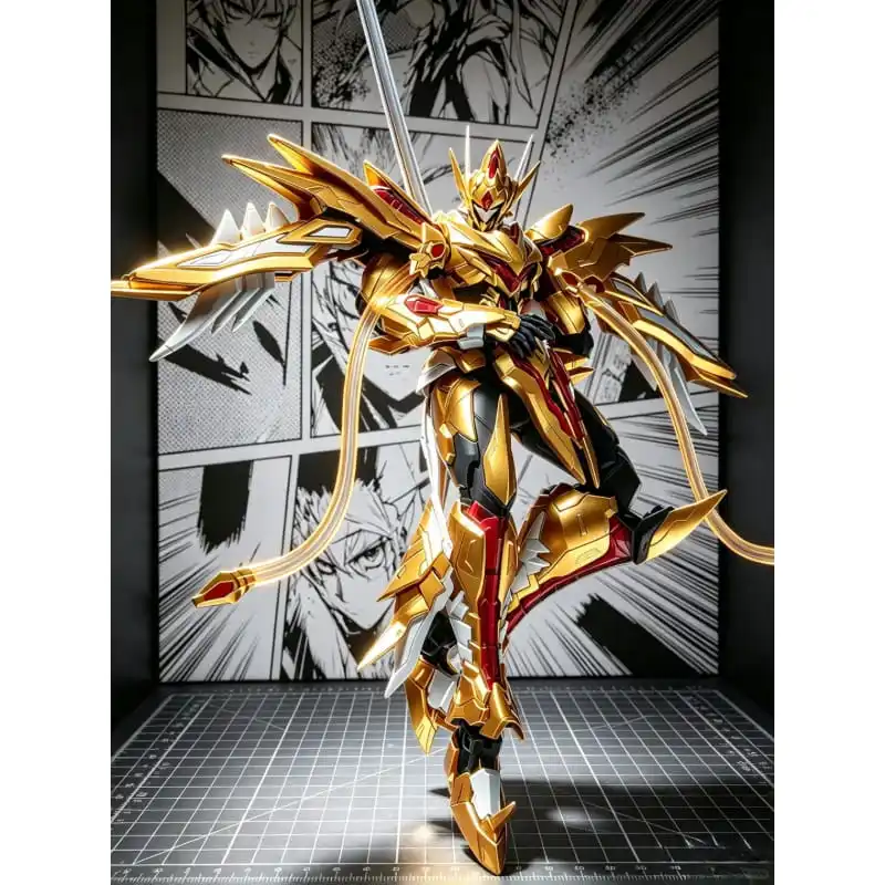 Ready Stock Motor Nuclear Bv-Xh03c Lord Of Abyss 1/144 Articulated Mecha Assembly Model Kit