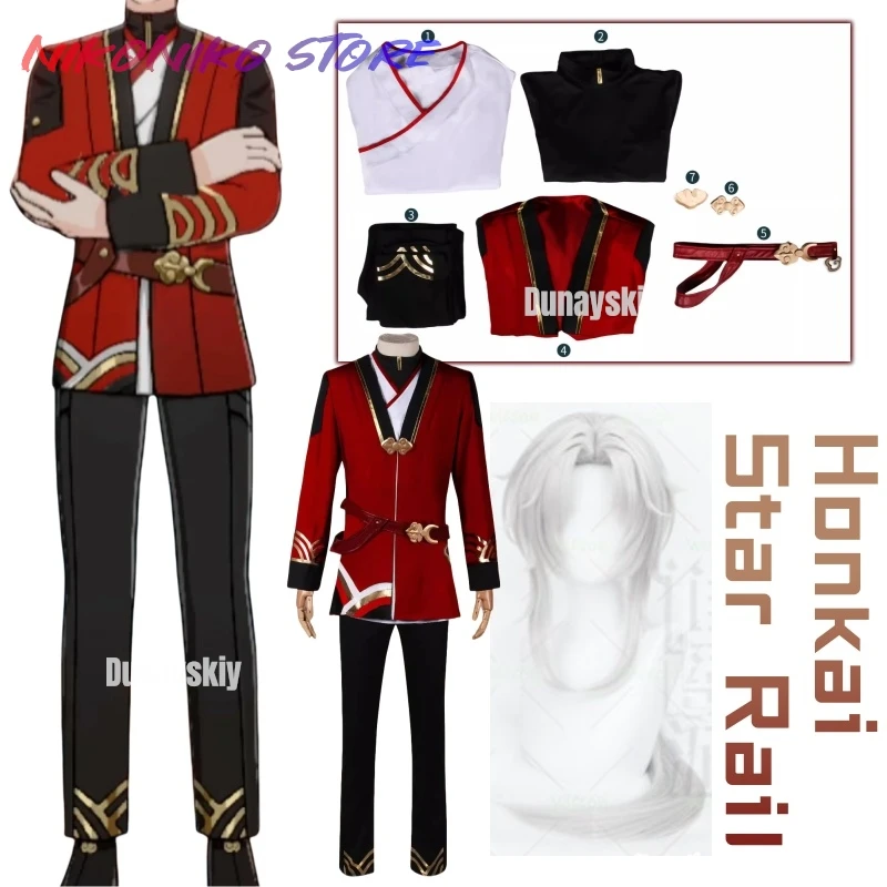 أزياء Shusheng Honkai: Star Rail Gong Zao Si Subdue التأثيرية أزياء كوس لعبة أنيمي زي حفلات الهالوين ملابس لعب الأدوار ‌