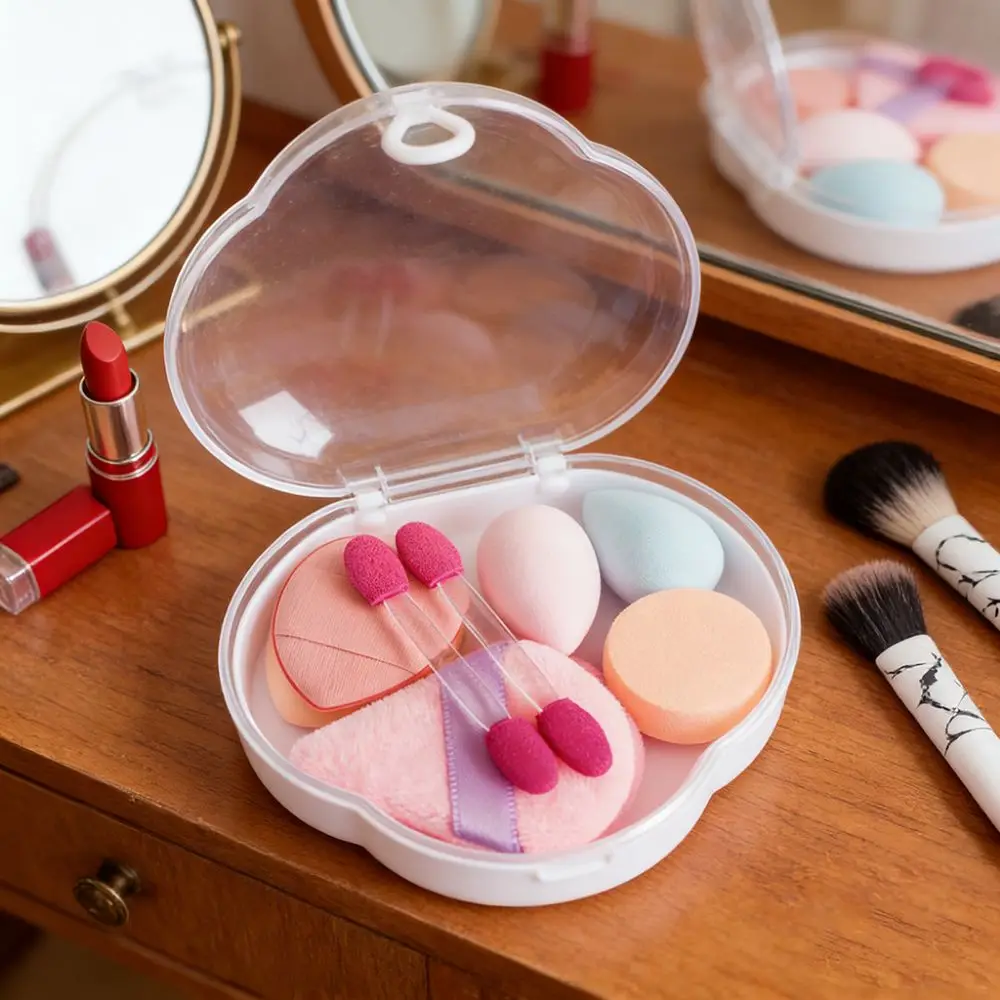 3Box 8 in 1 Makeup Sponge Set Breathable Mini Beauty Egg Set Eyeshadow Stick Puff Travel Cosmetic Puff Liquid Foundation