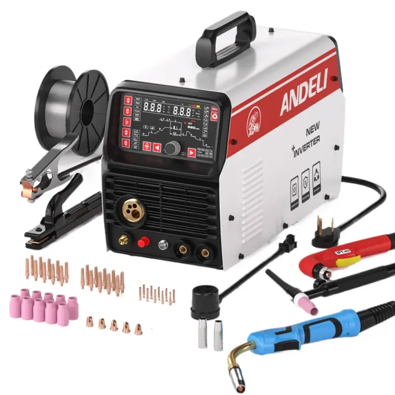 【2026 Hot Selling】 ANDELI 110V 220V LED MCT-520LED 5 in 1 Multi-Function Aluminum Welding Machine