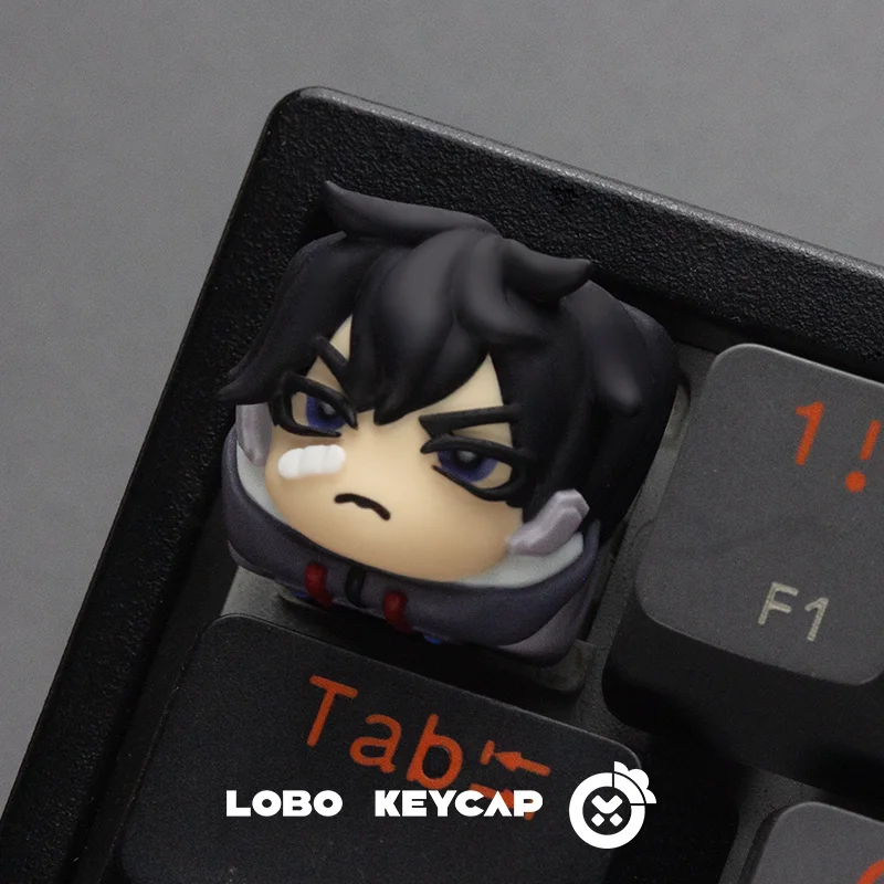 Preserved egg series personalized resin two-dimensional mechanical keyboard single keycap ESC