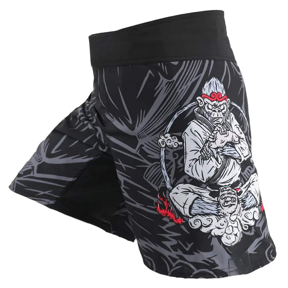 

Boxing Shorts Clothing Mma Muay Thai Kickboxing Fight Suotf Muaythai Men Cheap Santa Emma Soft Sun Wukong Monkey mma shorts