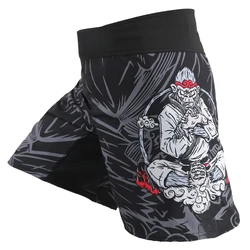 Boxing Shorts Clothing Mma Muay Thai Kickboxing Fight Suotf Muaythai Men Cheap Santa Emma Soft Sun Wukong Monkey mma shorts