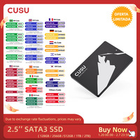 CUSU 120gb 240gb 480gb 128gb 256gb 512gb 1tb 2tb SSD SATA SATA3 2.5 Inch Internal Solid State Hard Drive Disk SSD for laptop