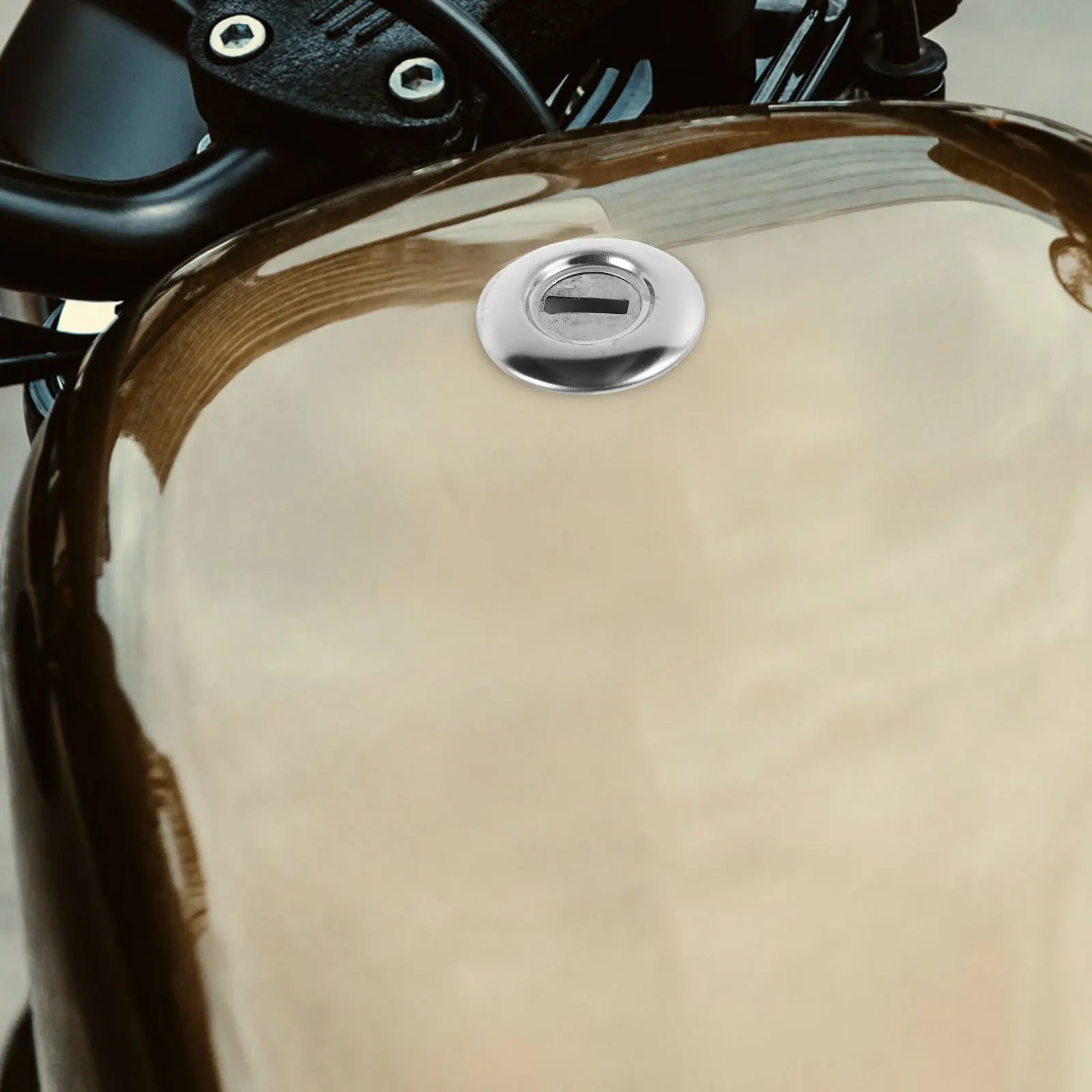 Universal Motorcycle Seat Lock Heavy Duty Electric Scooter Part Replacement Lock Cylinder Security Anti Theft Durable Design