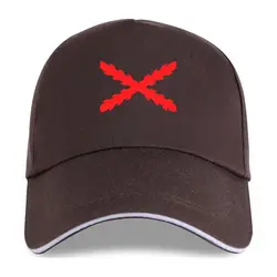 New Spanish Empire Burgundy Flags Men Burgundy Cross Baseball cap Cotton Spain Burgundy Cross Flag Men