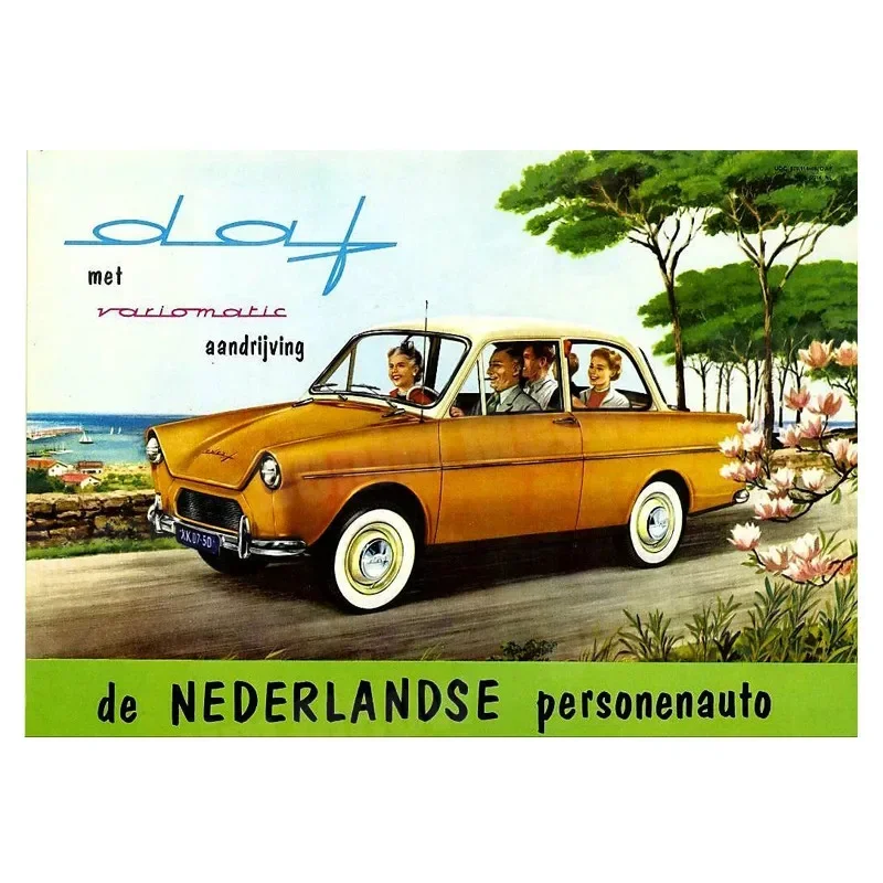 ملصق خدمة DAF، لوحة معدنية عتيقة، بار منزلي، حانة، جراج، ديكور شاحنة، ملصق حائط لوقوف السيارات فقط، لافتة قصدير أوتوماتيكية، ZSS29 #5