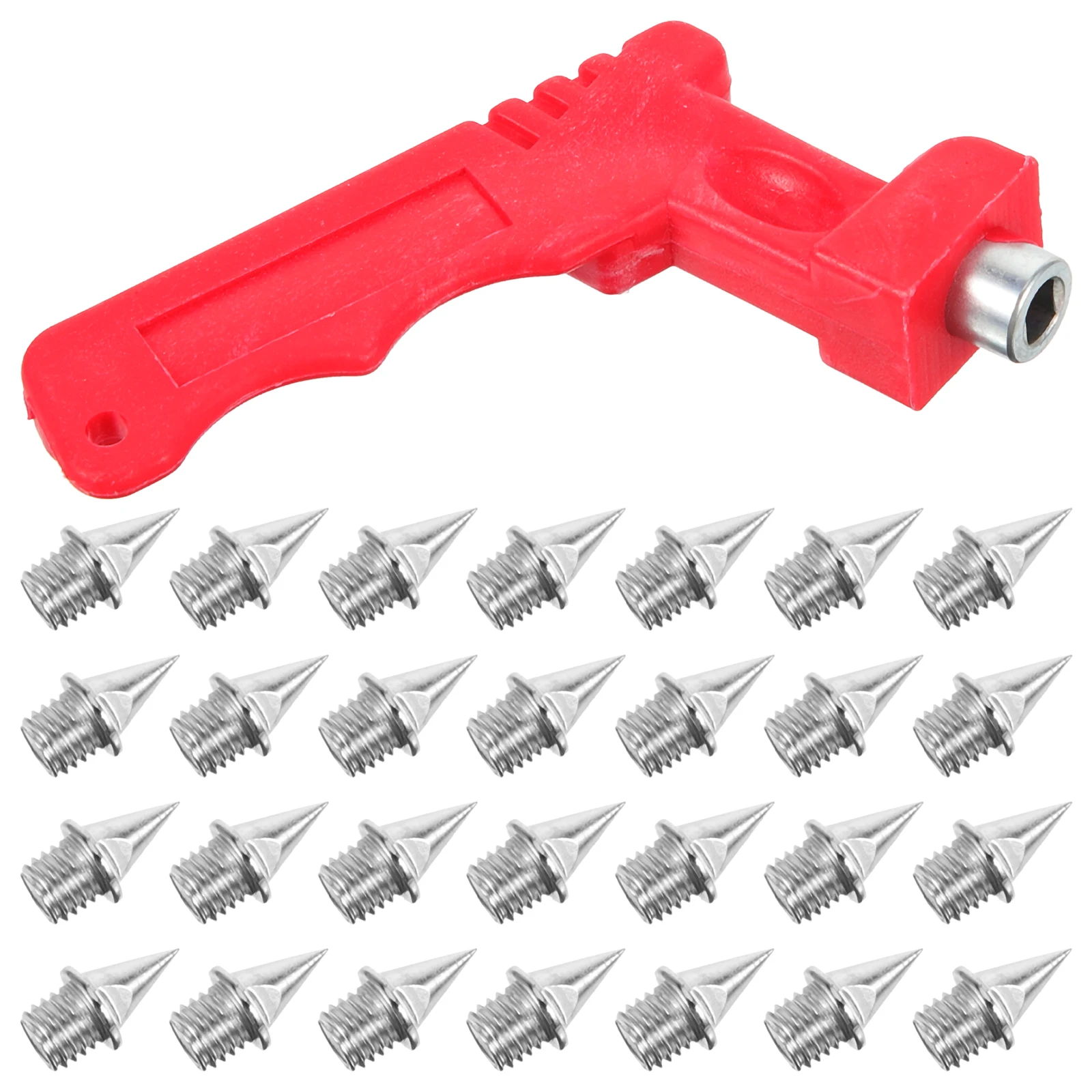 

Anti Skid Spikes Track Shoes Kit Hard Steel Plastic Golf Running Replacement Long Jump Shoe Accessories Sports Training