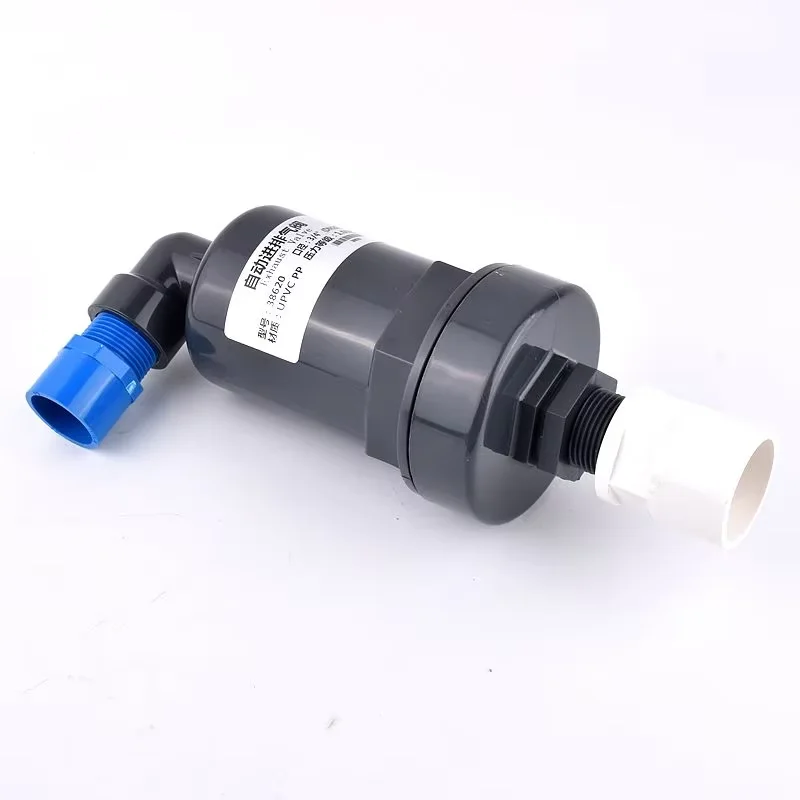 

UPVC Automatic Exhaust Valve Intake Valve PVC Plastic Automatic Intake and Exhaust Breathing Valve Air Regulating Valve