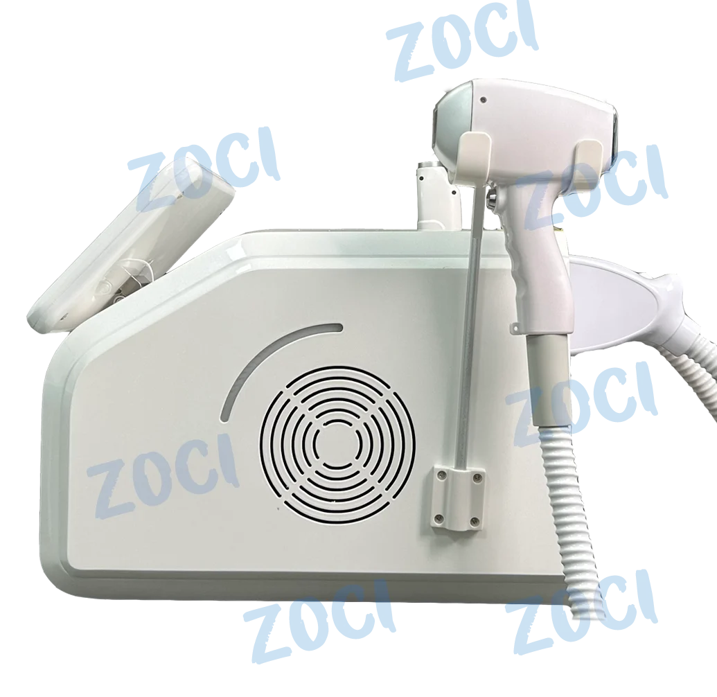 Sistema de depilación de cicatrices, depilación permanente con láser de diodo 2 en 1, 808, tratamiento del acné, eliminación de capilares