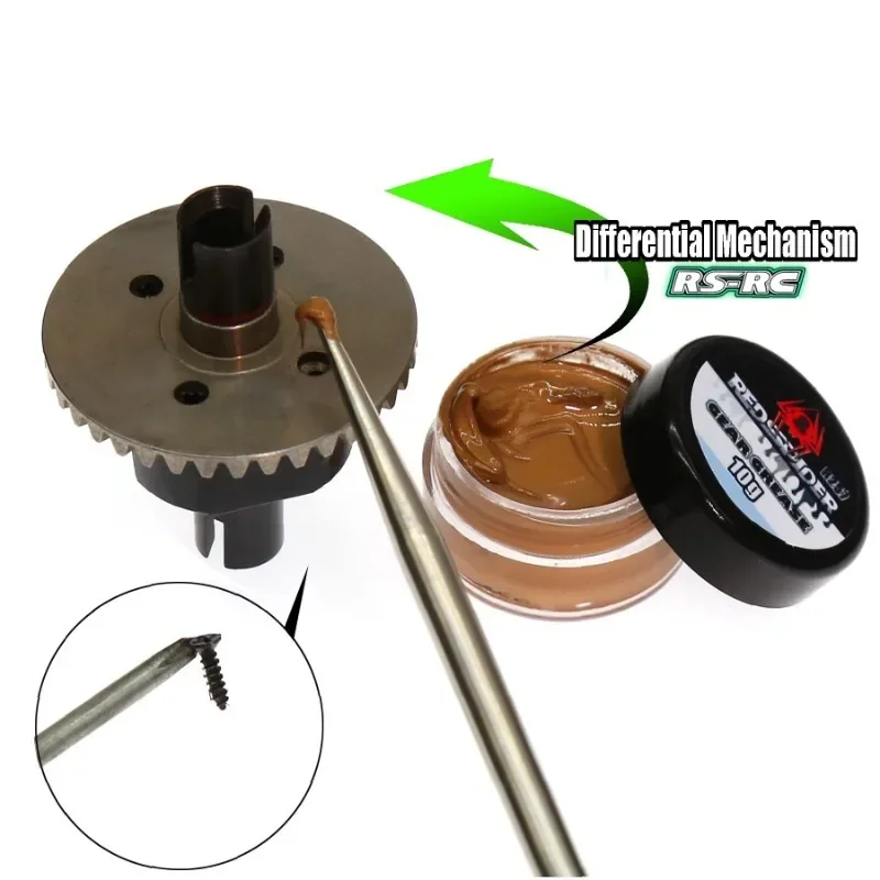 

RC Car Differential Gear Grease – Solid Anti-Wear & Noise Reduction Lube for Crawlers/Trucks