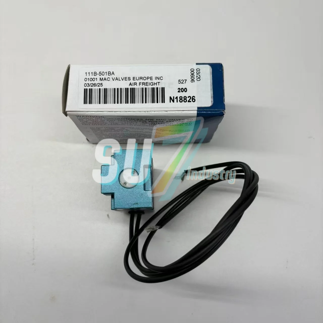 Válvula solenóide 111B-501BA 111B-501BAAA nova na caixa